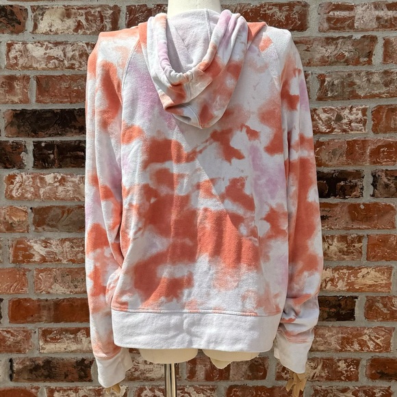 Champion orange tiedyed hoodie sweatshirt / L / Excellent condition - Picture 6 of 13